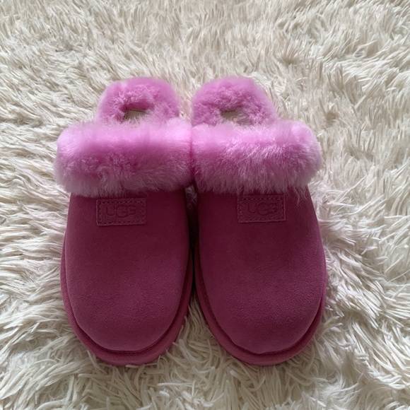 NWB authentic UGG cozy genuine slippers in echinacea pink - Picture 2 of 10